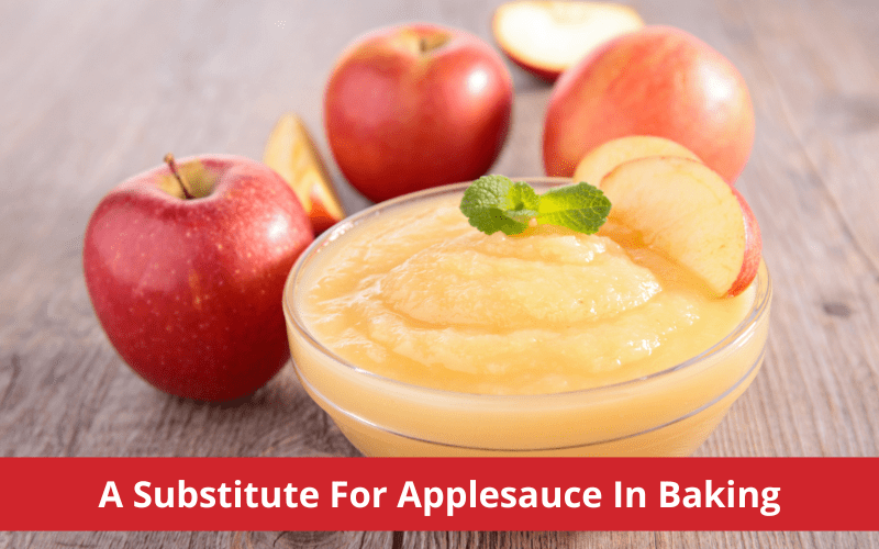 substitute for applesauce in baking