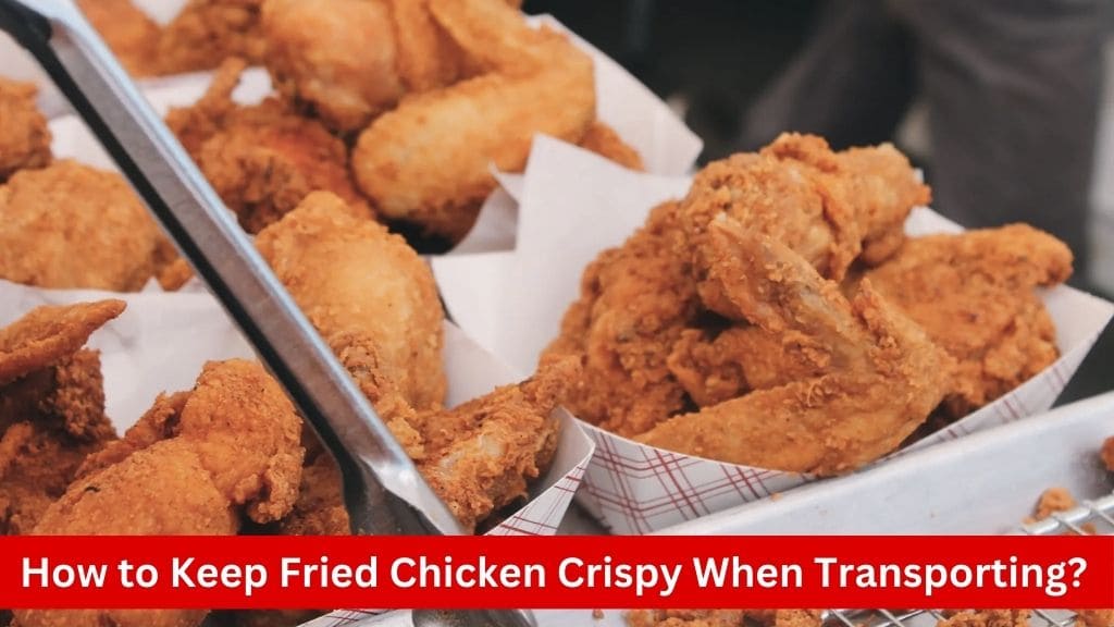 how to keep fried chicken crispy when transporting