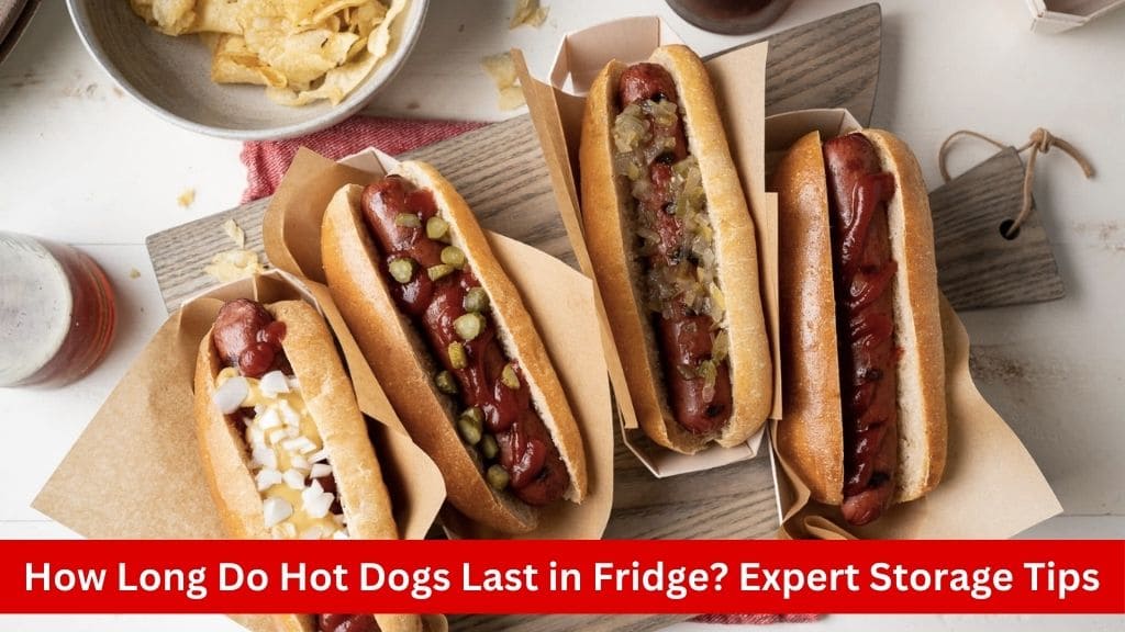 how long hot dogs last in fridge