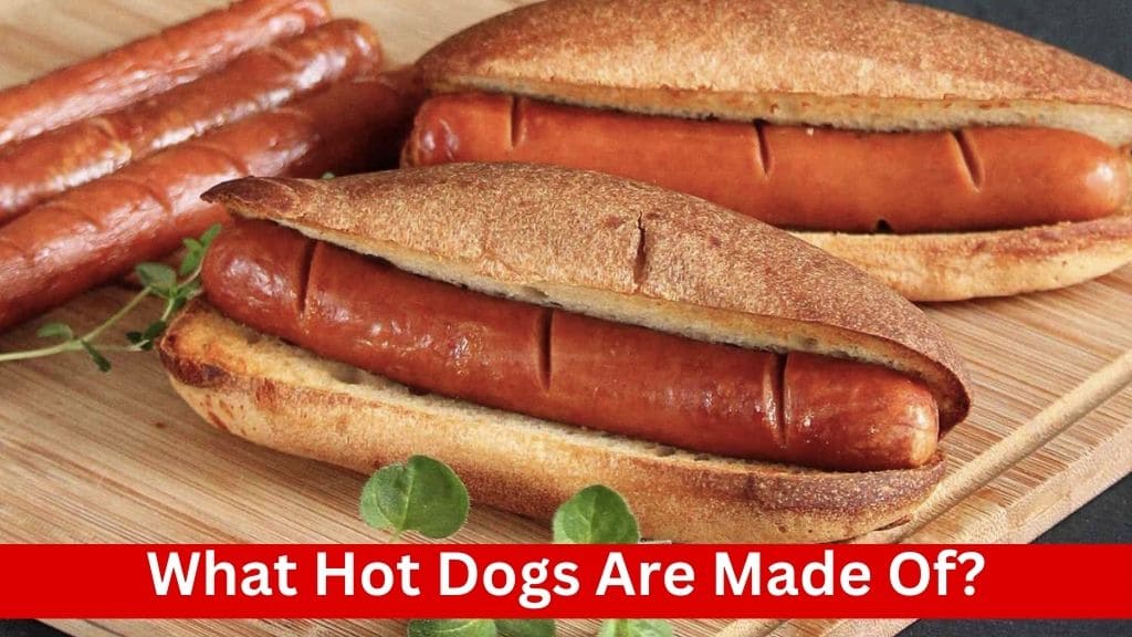 what hot dogs are made of